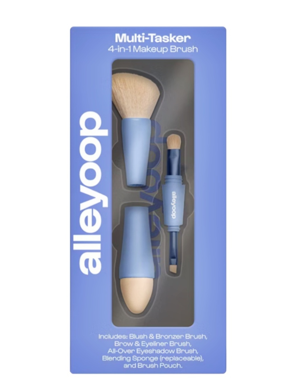 Alleyoop Multi-Tasker 4-in-1 Makeup Brush